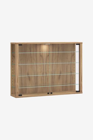 VCM - Vægskab Vitrosa L - Brun - Hylder & opbevaring - Fra Homeroom