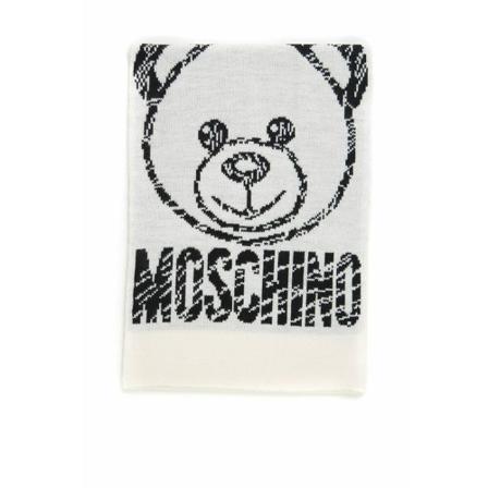 Moschino - Halsdukar - Vit - Herr - Storlek: One Size, Herr, Storlek: ONE SIZE