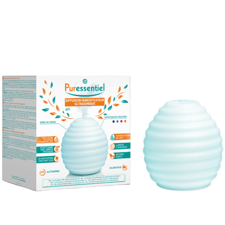 Puressentiel Diffusore Umidificatore Ultrasonico Api
