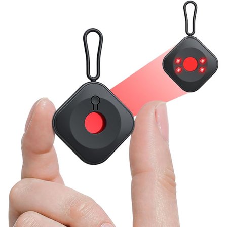 Kameradetektorer, Mini Detektor Kamerafinner LED-enhetsdetektor med infrarøde skjermer, Lang batterilevetid