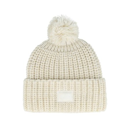 The North Face - Blanc pom Bonnet - Cozy Chunky Cabin Beanie Gardenia White Pom @ Hatstore