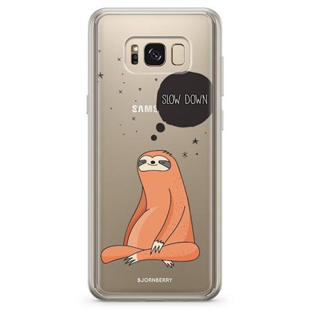 Bjornberry Skal Hybrid Samsung Galaxy S8+ - Slow Down Sengångare