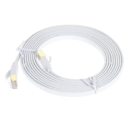 3m CAT-7 10 Gigabit RJ45 Ethernet Netværkskabel Fladt Kabel Patchkabel