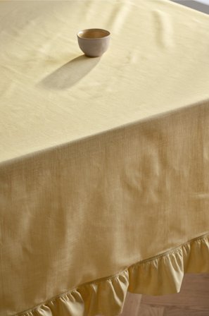 Jotex - Duk Lys gul - WALLACE - Kjøp Duker hos Jotex