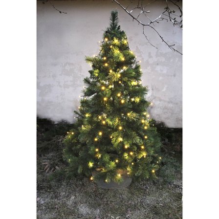 Star Trading - Juletrebelysning 497-96-1 Serie LED Svart