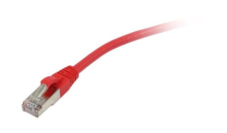 SYNERGY Patchkabel RJ45, 7.5m rot, CAT5e, S-FTP(SF/UTP), Synergy 21