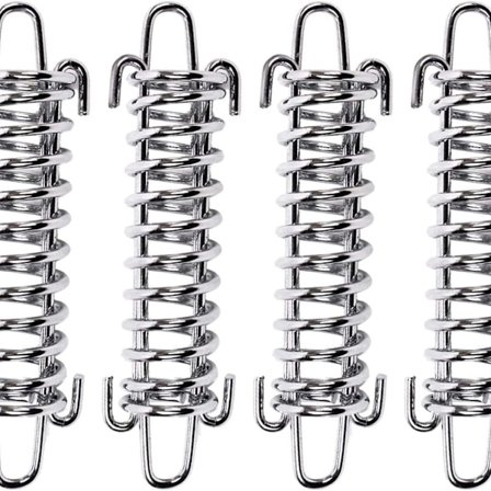 4 stk. teltfjeder spænder stål fjeder markise telt heavy duty