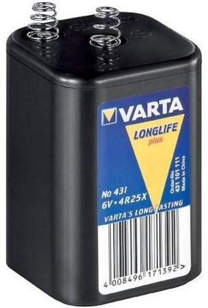 VARTA Longlife Plus 431 batteri - Sinkklorid