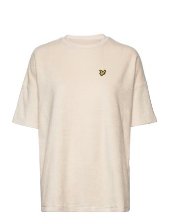 Boucle T-Shirt T-shirts & Tops Short-sleeved Kermanvärinen Lyle & Scott