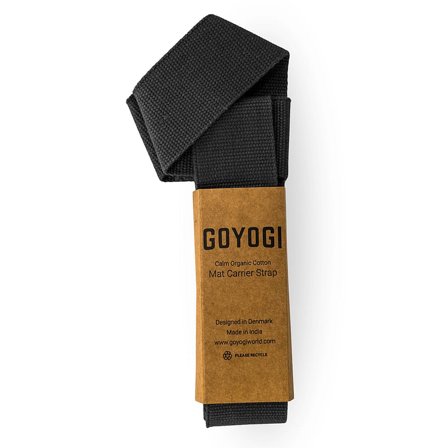 GOYOGI Organic Cotton Bærestrop Dark Grey, Sport & Velvære, Yogaudstyr, Yogamåtter