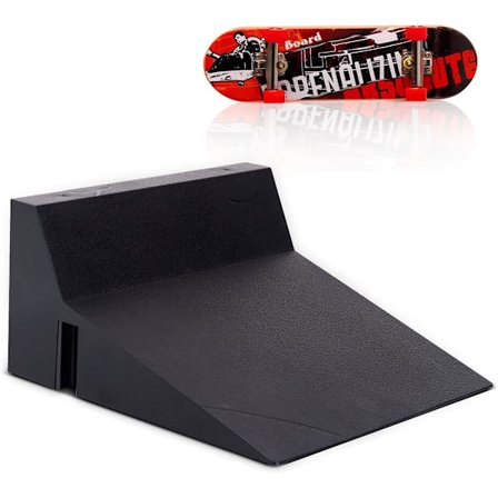 Mini Skateboard Rampe og Tilbehør Sett, Skate Park Deck Truck Boa