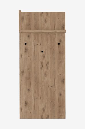 Loft24 - Kosmo Panel med 1 hylla - Beige - Krokar - Från Homeroom