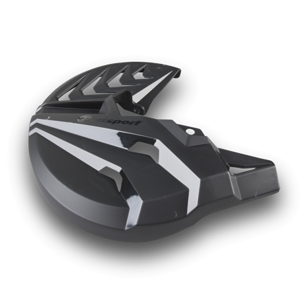 Protezione Disco Freno e Piedini Forcella Polisport Nero - Honda CRF 250R 2010-2014