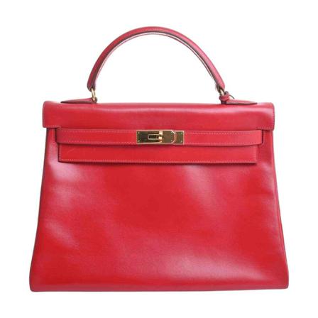 Hermès Vintage HandTass , Rood , Dames , Maat: ONE Size Vintage Tassen