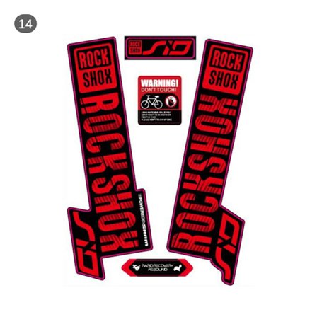 Forgaffel-klistremerke for Rock Shox SID Road Bike MTB Race