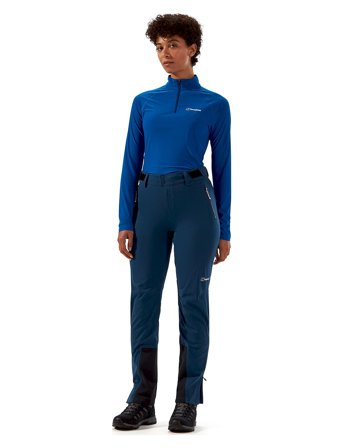 Berghaus Bg W Ridge-Roamer Softshel Pnt - Navy - 38 x 31