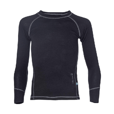 ISBJÖRN of Sweden Husky Underställströja 134cl-176cl Tröjor & koftor Unisex Svart 146/152