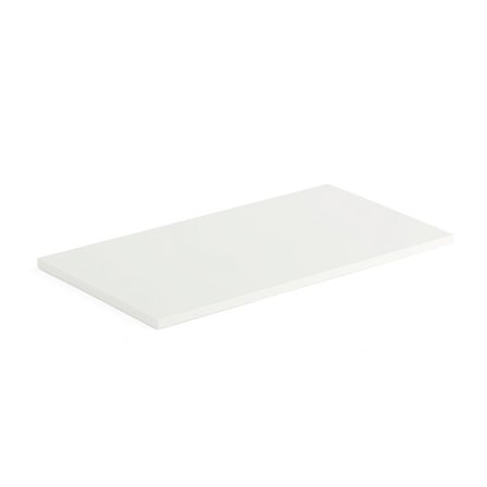 Shelf THEO, 800x450/470 mm, white