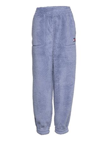 Tjw Plush Badge Sweatpant Blue Tommy Jeans