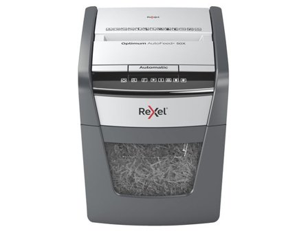 REXEL Dokumentförstörare Automatisk 50X - Lyreco - Kontorsmaskiner - Dokumentförstörare - För 1-5 användare