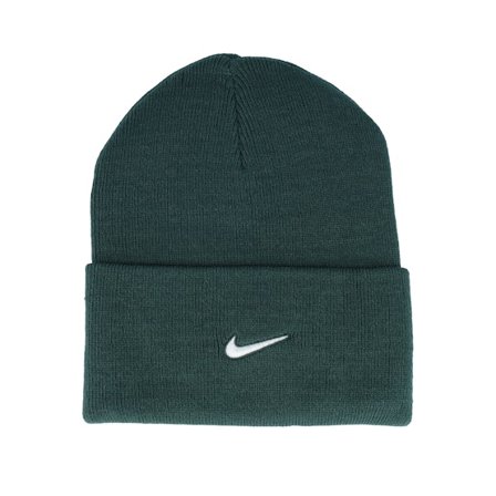 Nike - Green cuff Beanie - Peak Beanie Swoosh F24 Green Cuff @ Hatstore