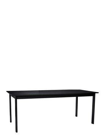 Hübsch Dapper Dining Table Square Black - Black - ONE SIZE