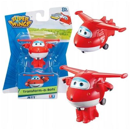 Mästerflygarna Super Wings Jett Figure 5cm Multifärg