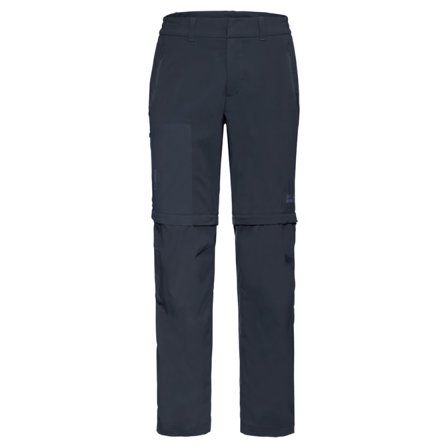 Jack Wolfskin Men's Overland Zip Away Men hiking trousers Blue 56