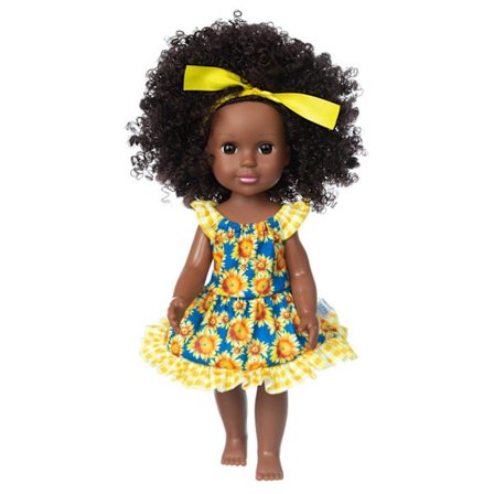 Flickor Dockor 3-6 År Flickor Blommig Klänning Barnleksaker