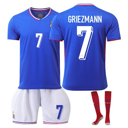 2024 EM Frankrike hemfotbollströja + strumpor - Griezmann
