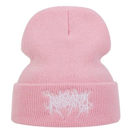 Personlighet Broderi Mössor Hatt Män Kvinna Mode Vinter Varm mössa Stickade Mjuka Kepsar Ben Skidor Skullies ullhattar gorras