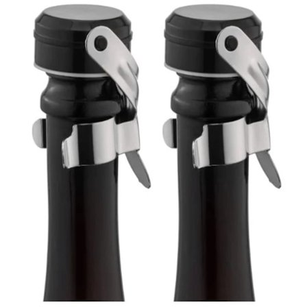 2 stk. Vinkjøler SØLVFARGE sølv