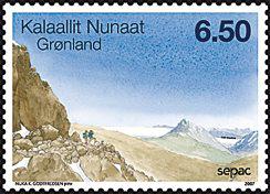 Grønland - SEPAC 2007 - Postfrisk frimærke