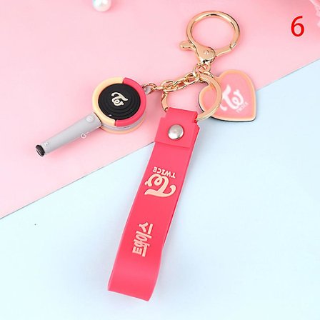 1 stk Kpop Bts Twice Nct Exo Blackpink Got7 Lysstav-Smykke Nøkkelring Lanyard Db
