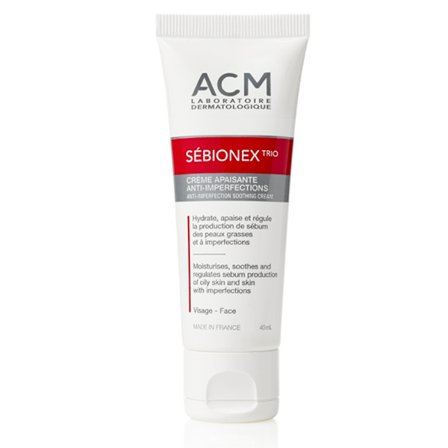 Laboratoire ACM, Sebionex Trio, Anti-Imperfections, Cream, For Face, 40 ml