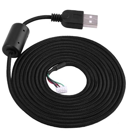 2 meter USB-mus Ledning Kabel Erstatning Reparasjonstilbehør For Logitech G500s Spillmus