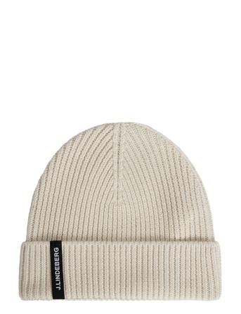 Juan Merino Beanie Accessories Headwear Beanies Creme J. Lindeberg*Betinget Tilbud
