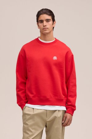 NN.07 David Sweatshirt Herre Fleece