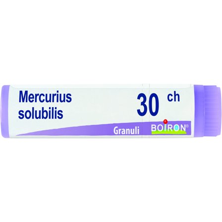 Boiron Mercurius Solubilis Globuli 30Ch Dose 1g