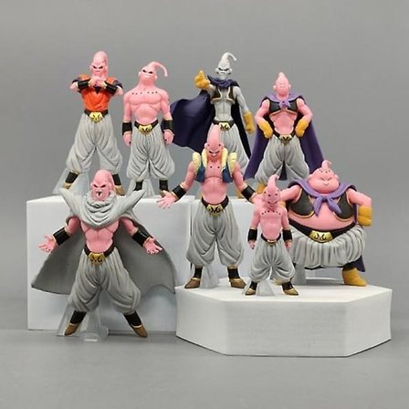 8 stk Dragon Ball Zero Buu Figurer Dbz Figur Sæt Legetøj Julegave
