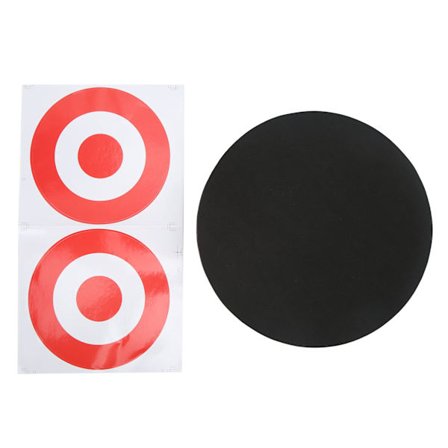 EVA Skum Rund Blink for Bueskyting Innendørs Utendørs Trening Svart