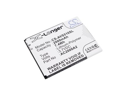 Batteri till SmartPhone, Mobil för Archos 50c Oxygen