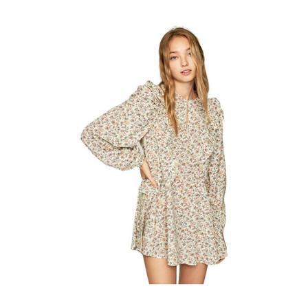 Pepe Jeans, Miranda dress Beige, Dames, Maat:M