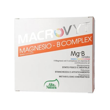 Alta Natura Macrovyt Magnesio B Complex 18 Bustine
