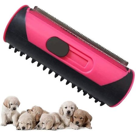 Kæledyrsplejebørste, hårfjerningskam samler kæledyrshår op, 3 i 1 hundehårbørste til hund, kat, tøj, bedste gave