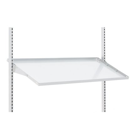 Winkelfachboden für Werkbank MOTION, 875 x 600 mm, Metall