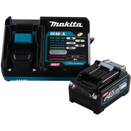 Makita 191J65-4 XGT Ladepakke 40 V, 4,0 Ah + hurtiglader, Maskintilbehør & forbruk