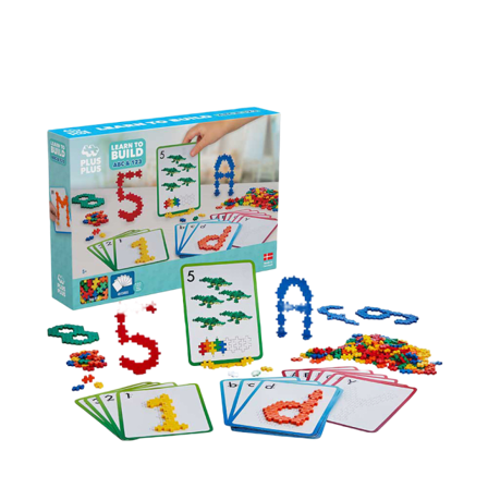 PLUS Learn To Build ABC & 123 Byggsatser Unisex ONESIZE