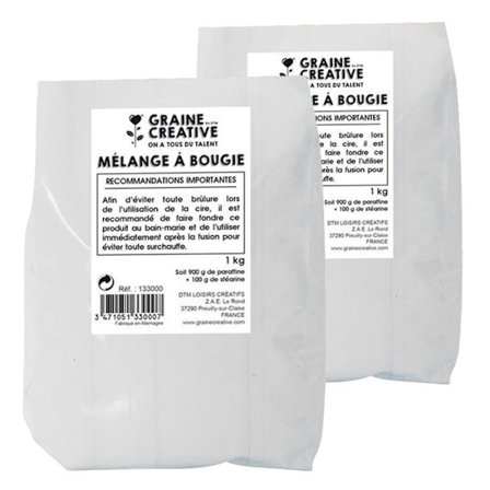 Vax för ljustillverkning 2 kg