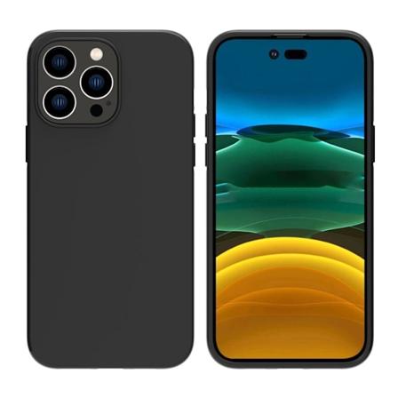 iPhone 16 Pro - Silicon TPU Mjuk Skal - Svart Black